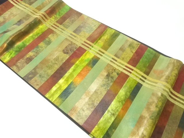 JAPANESE FUKURO OBI / WOVEN STRIPE